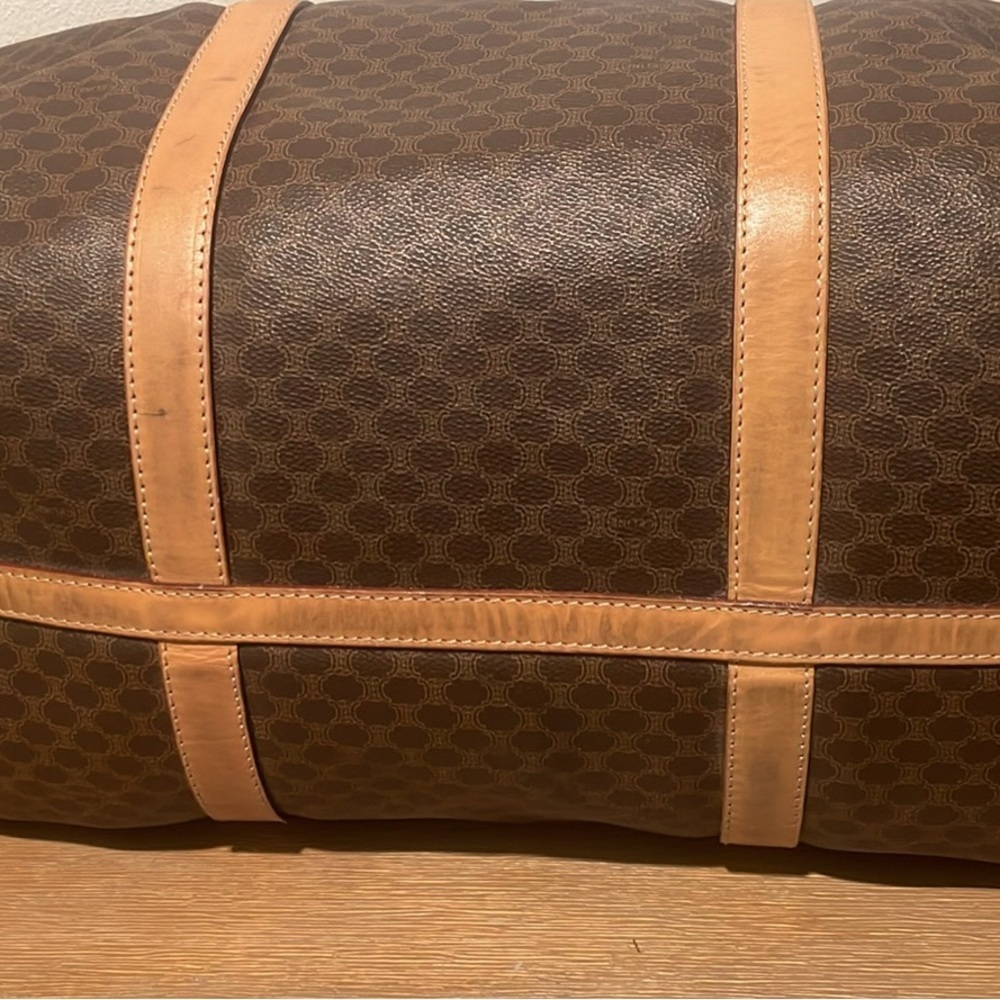 Celine Brown Macadam Boston bag - Picture 4 of 13
